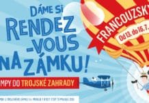 Francie v Troji. Francouzské trhy se přesouvají na Trojský zámek