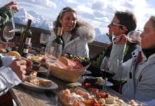 Lyže a víno: Trentino, sezóna začíná Jídlo, víno, lyže