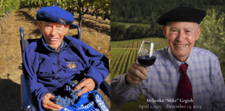 ODCHOD LEGENDY. Ve 100 letech zemřel Mike Grgich, kalifornský „Král Chardonnay“ a vinařská pýcha rodné Dalmácie Miljenko Mike Grgich