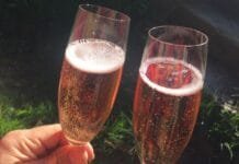 Dny v růžovém opět vítají jaro. Soutěž Jarovín 2024 odstartovala oslavy bublinek a rosé růžový sekt ve sklenici přípitek