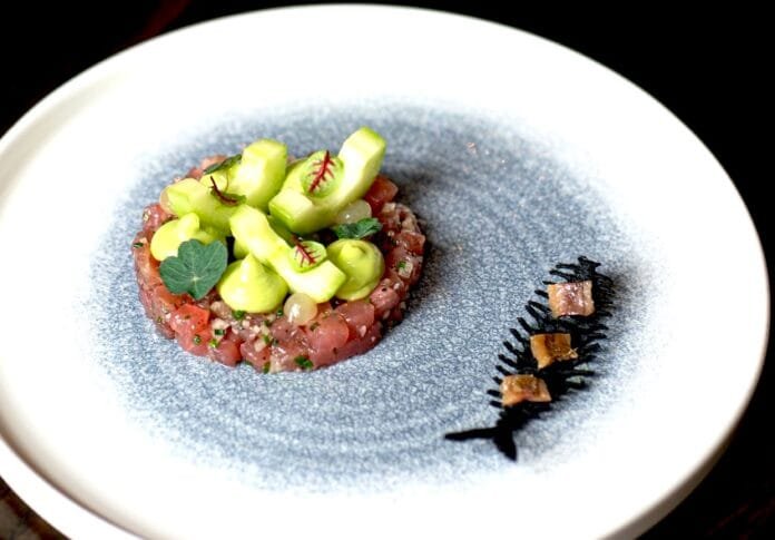 Tartar z tuňáka _Vinograf